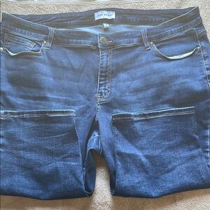 Lane Bryant 24P Denim Capris